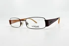 Vogue VO3557 775 Eyeglasses Frames Womens Brown Full Rim 52-19-140 15766 Pre-owned. Price: $27.99.