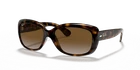Ray-ban Jackie Ohh Light Havana/brown Gradient Polarized 58 Mm Sunglasses RB4101 New. Price: $147.99.