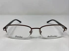 Bellissima Bl 1033B 2004 49-17-135 Brown Half Rim Eyeglasses Frame KH96 New. Price: $34.00.