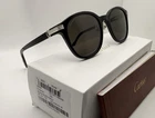 Cartier CT0302S Black Plat Pantos 53-22-145 Buffs Wires Big Wood Sunglasses Pre-owned. Price: $549.99.