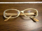 Ralph Lauren RL8000 6058 Women Beige Plastic Full Rim Rectangular 50-15-135 Pre-owned. Price: $24.99.