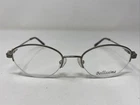 Bellissima Bl 627 Light Mauve/silver 50-19-135 Half Rim Eyeglasses Frame ZZ43 New. Price: $40.00.
