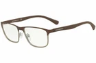 Emporio Armani EA1071 3195 Matte Brown Metal Optical Eyeglasses Frame 53-17-140 New. Price: $131.60.