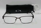Armani Exchange Eyeglasses Frames Ax 1017 6083 54-17-140 Brown No Lenses New. Price: $45.00.