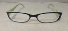 Jill Stuart Eyeglass Frames Only Js 189A-1 Black & Green 50-17-130 Pre-owned. Price: $19.99.