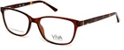 Viva 048 Shiny Brown Plastic Optical Eyeglasses Frame 56-17-145 New. Price: $79.60.