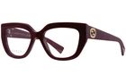 Gucci GG1847O 003 Eyeglasses Frame Women's Burgundy/gold Full Rim Cat 53MM New. Price: $269.95.