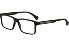 Emporio Armani Eyeglasses EA3038 EA/3038 5063 Black/silver Optical Frame 54MM New. Price: $89.95.