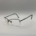 Turboflex Glasses Mod Tf 340 20 Gunmetal Green 55-17-145 Eyeglass Half Rim Frame Pre-owned. Price: $34.98.