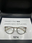 Cole Haan CH5028 237 Eyeglasses Frame Only Taupe Crystal 50-20-135 Pre-owned. Price: $29.99.