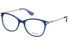 Guess GU2632-S Blue 092 Plastic Cat Optical Eyeglasses Frame 52-17-135 Ab New. Price: $79.60.