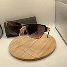 Nos Vintage Laura Biagiotti 608/S Sunglasses - Gold & Tortoise Italy New. Price: $110.00.