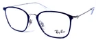 Ray-ban Jr RB1056 4080 Nos Navy Blue/silver Eyeglasses Frame 46-17-130 Pre-owned. Price: $120.00.