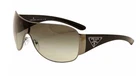 Prada Sunglasses Made In Italy Silver Black Spr 57L 1BC-1A1 120 3N Pre-owned. Price: $269.89.