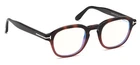 Tom Ford Tf 5698-B Havana Red 056 Plastic Eyeglasses Frame 48-23-145 Blue Block New. Price: $211.60.