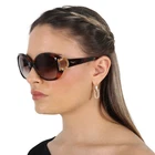 Salvatore Ferragamo Brown Gradient Oval Ladies Sunglasses SF668S 238 57 New. Price: $82.99.