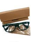 Burberry Charlie Demo Rectangular Men's Eyeglasses BE2379U 4071 55 - Green New. Price: $198.00.