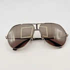 Tom Ford Sunglasses RICKIE-02 TF1281 08A Gunmetal Aviator Frame Smoke Lens 63MM New. Price: $198.88.