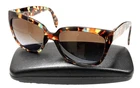Prada Spr 07P NAG-0A4 Brown Multicolor Tortoise Shell Women's Sunglasses Italy Pre-owned. Price: $100.00.