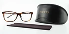 Gucci Glasses Frame Model GG0018O 006 54-18 140 Square Tortoise Shell Gold New. Price: $173.08.