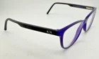 Armani Exchange Eyeglasses Frames Only AX3047 Purple / Black Full Rim 53-15-140 Pre-owned. Price: $32.88.