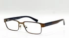 Armani Exchange Ax 1017 6069 Satin Brown Rectangle Eyeglass Frames 54-17-140 New. Price: $77.40.
