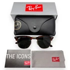 Ray-ban Clubmaster Sunglasses RB3016 W0366 Brown Tortoise Gold 49MM With Case New. Price: $125.00.