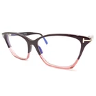 Tom Ford Tf 5949 050 Brown Fade 56 Blue Block New Authentic Frames. Price: $239.95.