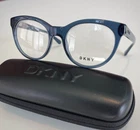 Dkny Dy 4676 3714 Women's Cat Eyeglasses 51-19-135 Navy Blue Designer Frame New. Price: $32.85.