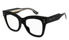 New Gucci Eyeglasses GG1082O 001 50-21 145 Black & Gold Square Cay Eyes Frames. Price: $178.00.