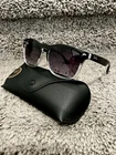 New Ray Ban Steve RB4487 Black Clear Gradient Lens Size 54/18. Price: $89.00.
