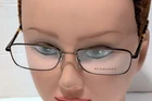 New Burberry 1268 1012 Square Bronze Brown Eyeglasses Frame 54-17-135. Price: $80.00.