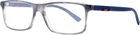 Gucci Eyeglasses GG0424O 003 Grey & Matte Blue Frames Eyewear Brille 56-16-145 New. Price: $168.69.