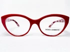 New Dolce & Gabbana DG3246 3129 Womens Red/mambo Print Eyeglasses Frames 53/18. Price: $196.99.