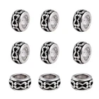 Kissitty 100-PIECE Tibetan Antique Silver European Large Hole Rondelle Spacer... New. Price: $15.44.