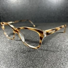 Anne Klein Women Eyeglasses AK5020 236 Brown Tan Striped Clear 52-16-135 Cute! Pre-owned. Price: $23.99.