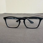 Ray-ban RB1553 3615 46-16-130 Matte Black Eyeglasses Frame Pre-owned. Price: $16.00.