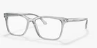 New Prada Eyeglasses Vpr 14W U43-1O1 56-18 150 Crystal Grey Transparent Frames. Price: $439.99.