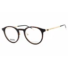 Hugo Boss Men's Eyeglasses Havana Plastic Round Shape Frame 1350/F 0086 New. Price: $52.89.