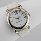 Nine West NW/1015 White-tone Band Quartz Analog Women's Watch Battery Pre-owned. Price: $20.49.