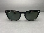 Ray-ban RB4140 601/58 Black Sunglasses Frames Only 49-20-145 Italy Pre-owned. Price: $32.00.