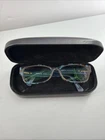 Coach Hc 6078 5337 Blue Brown Confetti Authentic Frames Eyeglasses 52-16 + Case Pre-owned. Price: $36.96.