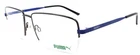 Puma PU0215O 002 Men's Eyeglasses Frames Half-rim 57-17-145 Ruthenium / Blue New. Price: $36.62.