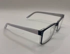 Zenni Black And White Frames Only Eyeglasses 52-17-140 Pre-owned. Price: $24.88.
