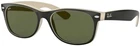 Ray-ban Wayfarer Color Mix Gloss Black Unisex Sunglasses RB2132 875-55 New. Price: $132.95.