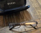 Gucci Gg 2769/STRASS Nde Brown Gunmetal Authentic Frames Eyeglasses 51-17... Pre-owned. Price: $175.00.
