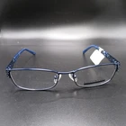 Essential Eyewear EN1130 Navy Blue Women's Full Rim Eyeglass Frames 52-16-135 New. Price: $28.35.
