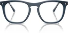 Ray-ban RX2210V Square Eyewear Blue Frames Demo Lens 53-21-145 W/ Case New. Price: $106.24.