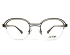 Rey Eyeglasses Frames JF2879 0050 Black Gold Hazelnut Tortoise 48-21-148 New. Price: $299.99.