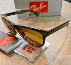 Ray-ban Wayfarer RB4184 710/83 Light Havana Brown Polarized Sunglasses 54MM New. Price: $105.00.